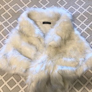 Faux fur wrap
